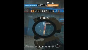 1v4 "Ay Papi" Clutch | Rainbow Six Siege Crystal Guard #shorts