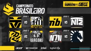 CAMPEONATO BRASILEIRO 2021 - 1° TURNO - PLAYDAY 5 - Rainbow Six Siege