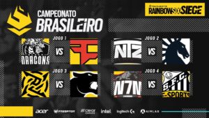 CAMPEONATO BRASILEIRO 2021 - 3° TURNO - PLAYDAY 4 - Rainbow Six Siege