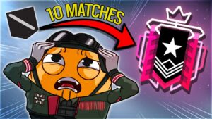 I tried to get CHAMPION RANK in only 10 GAMES... - Rainbow Six Siege