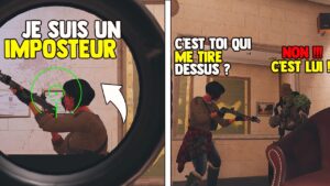JE SUIS LE NOUVEL IMPOSTEUR, PERSONNE NE ME SOUPÇONNE ! - RAINBOW SIX SIEGE