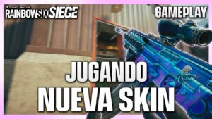 JUGANDO con la SKIN "RESPLANDOR PRISMÁTICO" | Crystal Guard | Caramelo Rainbow Six Siege