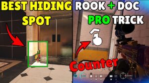 *SECRET* Hiding Spot On Bank That No One Know | Pro Players 800 IQ Counter Trick - Rainbow Six Siege