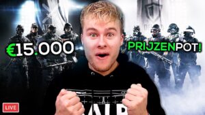 TRAINEN VOOR DE R6S €15.000 PRIJZENPOT BATTLE! - Rainbow Six Siege Livestream (Nederlands)