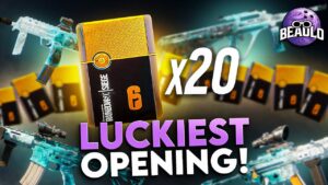 The Luckiest Alpha Pack Opening EVER - Rainbow Six Siege