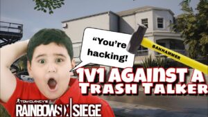 Trashtalker Calls Me A Hacker! - Rainbow Six Siege