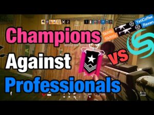 When Champions CLUTCH Against Professionals - Rainbow Six Siege