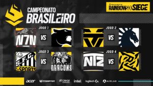 CAMPEONATO BRASILEIRO 2021 - 3° TURNO - PLAYDAY 10 - Rainbow Six Siege