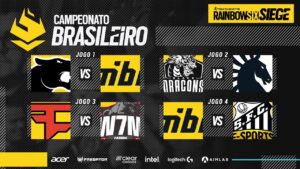 CAMPEONATO BRASILEIRO 2021 - 3° TURNO - PLAYDAY 9 - Rainbow Six Siege