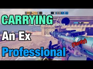 CARRYING an Ex Professional in Rainbow Six Siege
