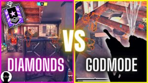 DIAMONDS vs GODMODE CHEATER in Rainbow Six Siege