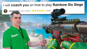 I hired a PRO Siege coach on Fiverr, then challenged him to a 1v1 - RAINBOW SIX SIEGE