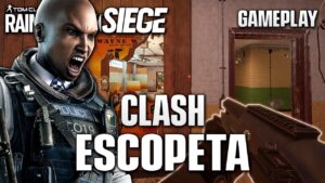 JUGANDO con CLASH con ESCOPETA | Crystal Guard | Caramelo Rainbow Six Siege