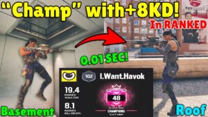 *NEW* "Champion" Kali Can Rappel Hatches ! - Rainbow Six Siege