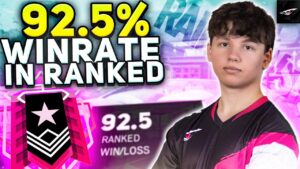 What 92.5% WIN RATE in Ranked Looks Like - CHAMPION ELO  - Rainbow Six Siege
