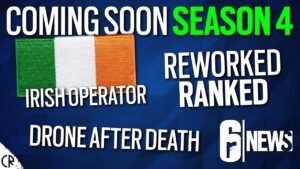 Y6S4 - What to Expect - Ranked Rework - Goyo Rework -  6News - Rainbow Six Siege - Season 4