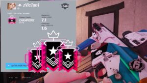 #1 *BEST* Champion Ranked/FaceIt Highlights - Operation Crystal Guard Rainbow Six Siege