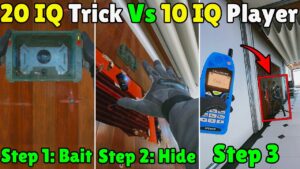 Baiting a 10 IQ player with a 20 IQ Trick - Rainbow Six Siege High Caliber