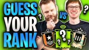 Can R6 Pros GUESS YOUR RANK? TSM Chala Vs Achieved | (Rainbow Six Siege)