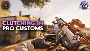 Clutching up in Pro Customs (Stream #96) - Rainbow Six Siege
