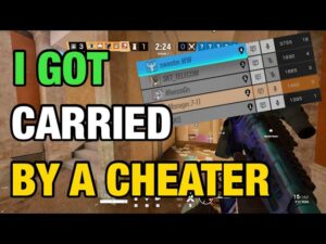 Getting Carried by a Cheater - Rainbow Six Siege
