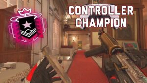 HOW A CONTROLLER CHAMPION ACTUALLY PLAYS RANK - Rainbow Six Siege Console Rank Highlights PS5