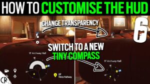 How To Get The New Tiny Compass - HUD Tutorial - 6News - Rainbow Six Siege