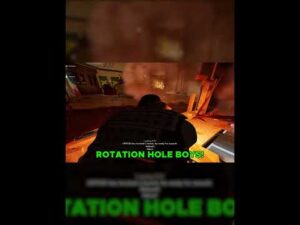 How to make an rotation hole in Rainbow six Siege