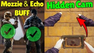 *NEW* Mozzie and Echo BUFF! | Hidden Cams On Reworked Outback - Rainbow Six Siege High Calibre