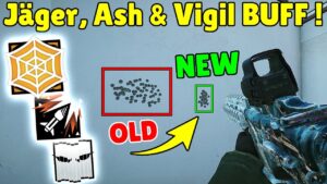 *NEW* Ubisoft BUFFED JAGER, ASH and Vigil !! - Rainbow Six Siege High Calibre