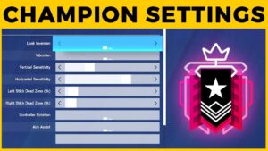 New *BEST* Settings & Sensitivity - Rainbow Six Siege Console (XBOX/PS5)