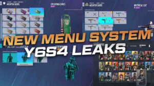 New Weapon Skin Menu/Operator Cards - Rainbow Six Siege Y6S4 High Calibre Leaks