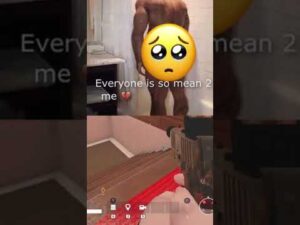 Why is everyone so mean 2 me (Rainbow Six Siege) #shorts
