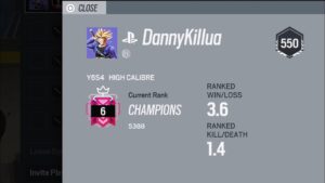 #6 Champion in Operation High Caliber - Rainbow Six Siege