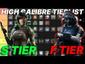 BEST OPERATORS High Calibre Operator Tier List - Rainbow Six Siege