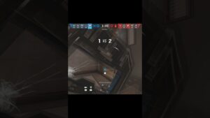 Blitz 1v3 clutch in Rainbow Six Siege
