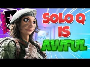 CONSOLE Solo Queue Is AWFUL - RAINBOW SIX SIEGE