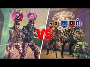 Can 2 Champions Beat EVERY Rank? - RAINBOW SIX SIEGE