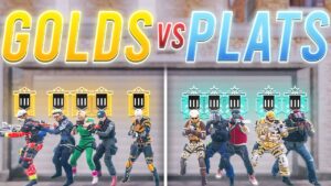 Can 5 Golds Beat 5 Plats In Rainbow Six Siege?