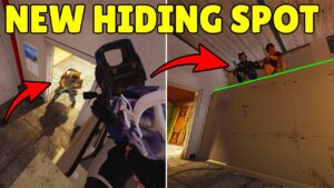 Crazy Outback Hiding Spot | *707* IQ 1v5 Clutch - Rainbow Six Siege