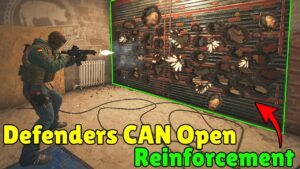 Defenders Can OPEN Reinforcements With Guns | Black Ice Ela Shotgun! - Rainbow Six Siege