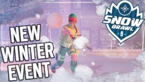 Having A Snow Ball Fight... In Rainbow Six Siege (Snow Brawl Event)