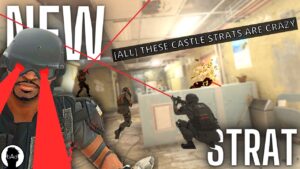 I can't STOP using NEW castle STRATS in Rainbow Six Siege