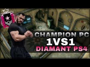 J'AFFRONTE UN ÉNORME CHAMPION PC (MANETTE) - Rainbow Six Siege