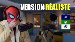 JE JOUE À LA NOUVELLE VERSION RÉALISTE DE RAINBOW SIX SIEGE (VOUS ALLEZ KIFFER)