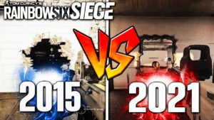 MOVIMIENTO de R6 2015 vs 2021 | Caramelo Rainbow Six Siege