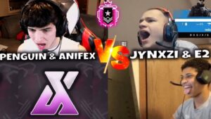 Penguin & Anifex Vs Jynxzi & E2 Smooth on MnK  - RAINBOW SIX SIEGE