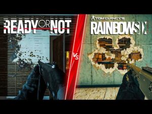 Ready or Not vs Rainbow Six Siege - Direct Comparison! Attention to Detail & Graphics! PC ULTRA 4K
