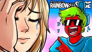 TRASH GAMER GIRL IN RAINBOW SIX SIEGE