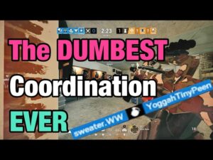 The DUMBEST Coordination EVER - Rainbow Six Siege